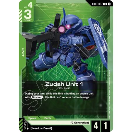 Zudah Unit 1