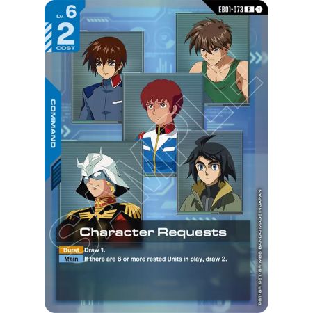 Character Requests