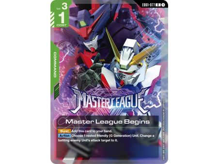 Master League Begins