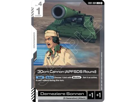 30cm Cannon (APFSDS Round)
