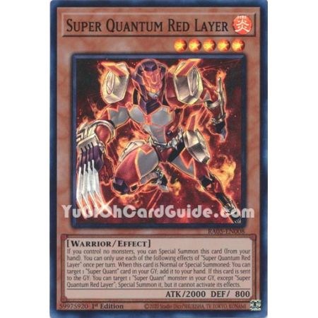 Super Quantum Red Layer