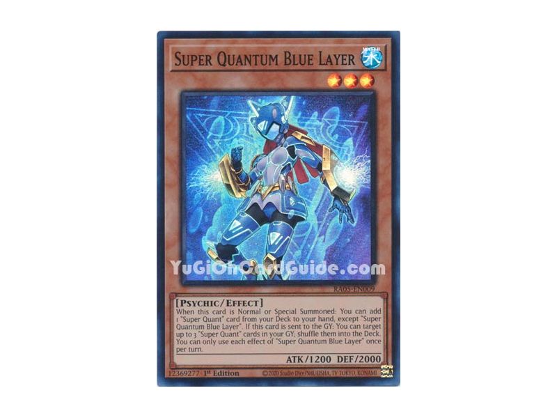 Super Quantum Blue Layer