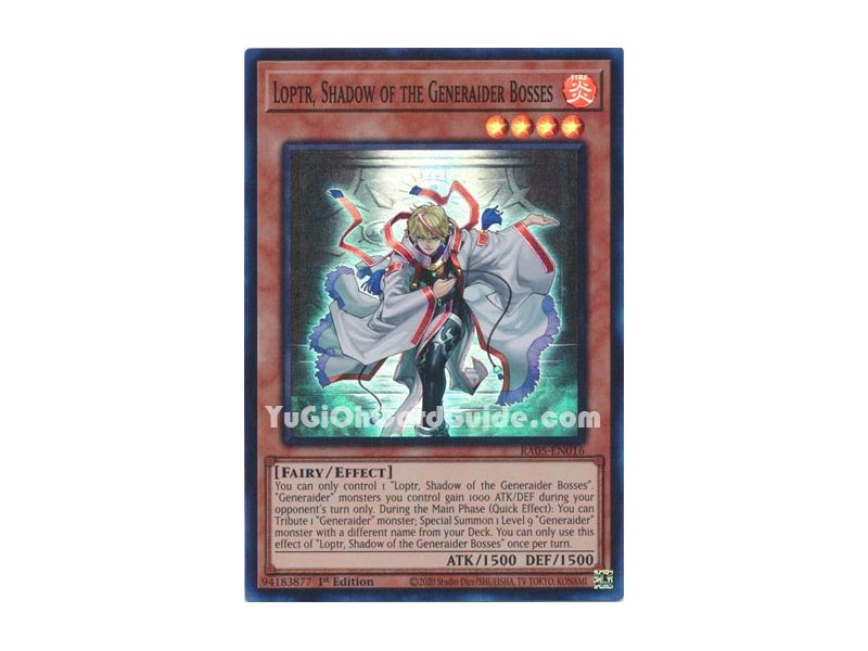 Loptr, Shadow of the Generaider Bosses