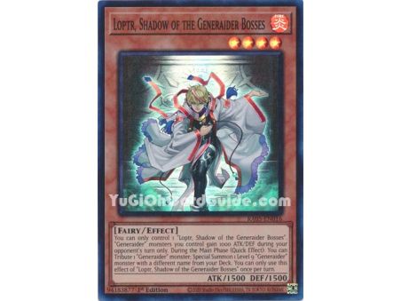 Loptr, Shadow of the Generaider Bosses