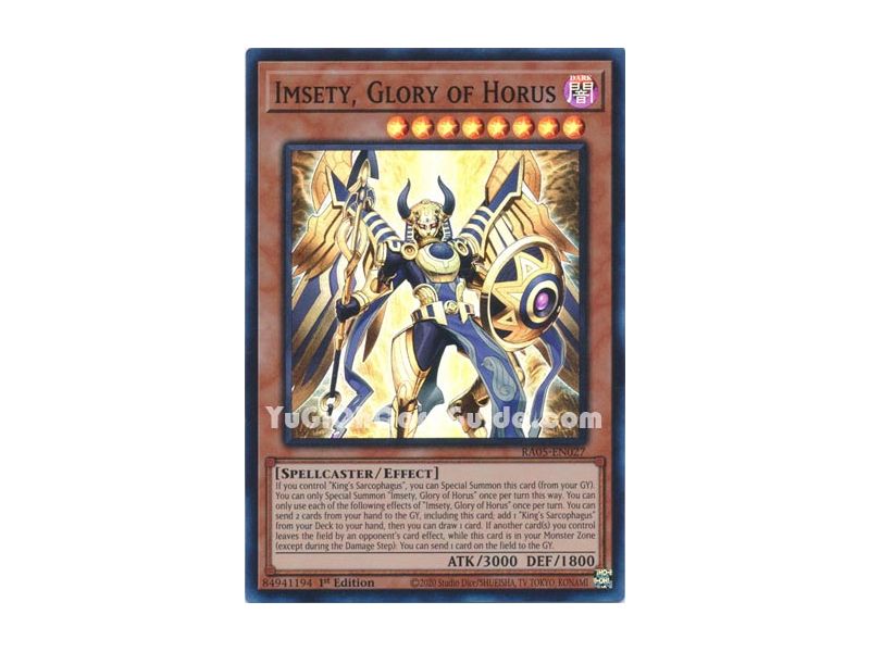 Imsety, Glory of Horus