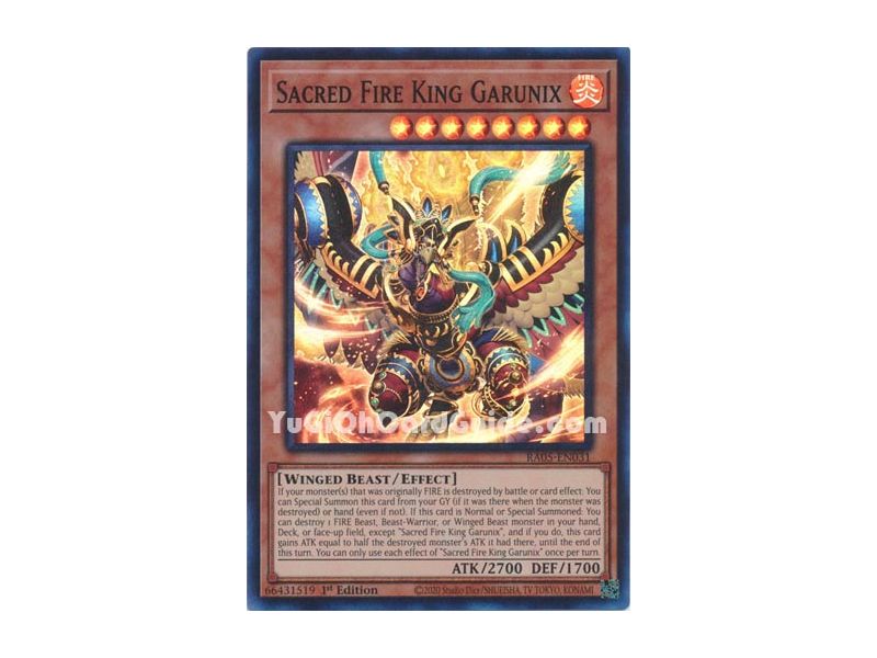 Sacred Fire King Garunix