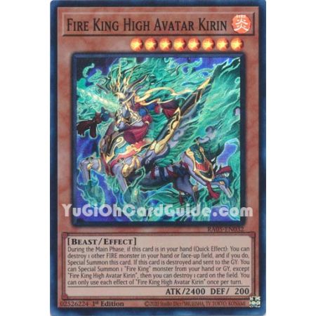 Fire King High Avatar Kirin