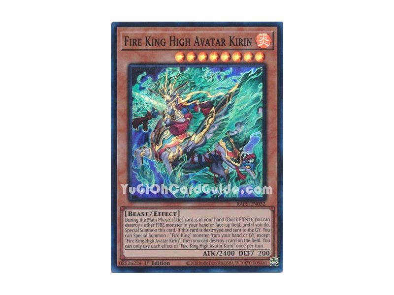 Fire King High Avatar Kirin
