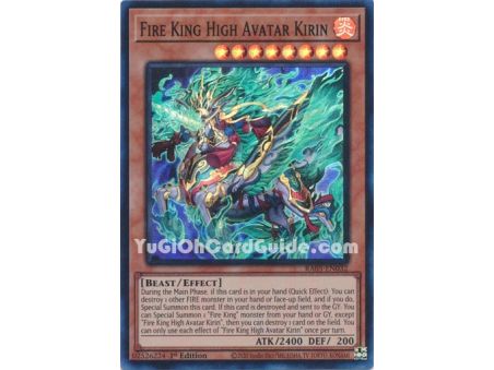 Fire King High Avatar Kirin
