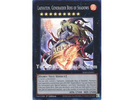 Laevatein, Generaider Boss of Shadows