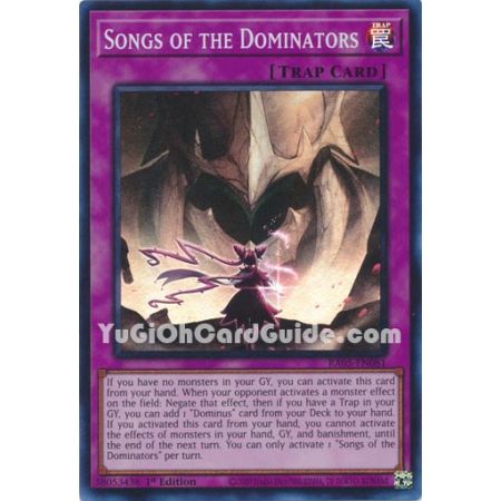 Songs of the Dominators