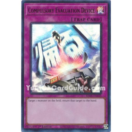 Compulsory Evacuation Device
