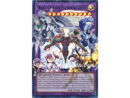 Wake Up Your Elemental HERO