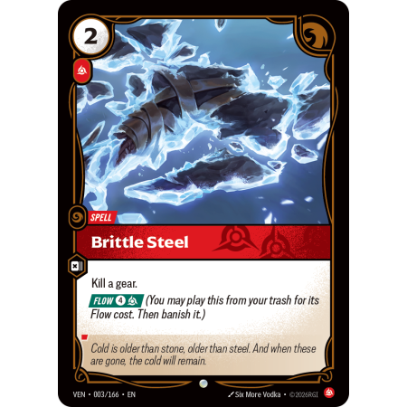 Brittle Steel