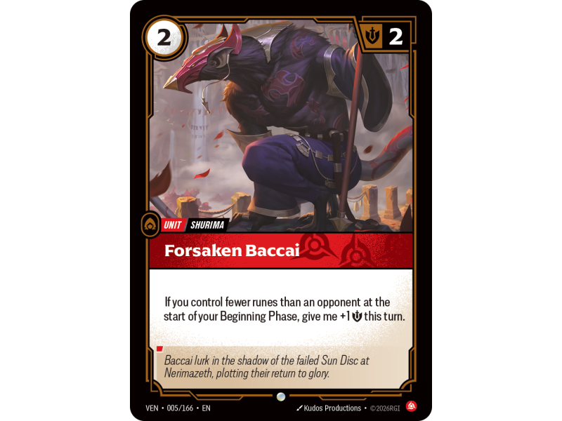 Forsaken Baccai