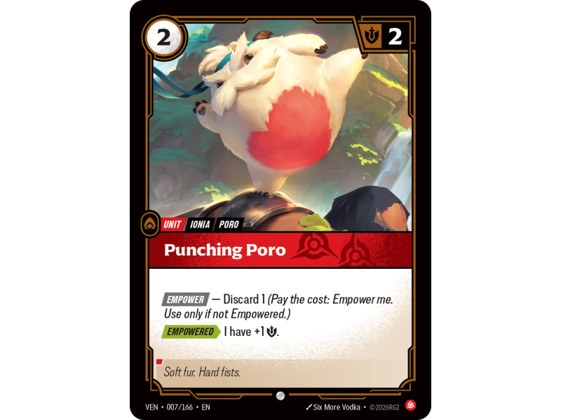 Punching Poro