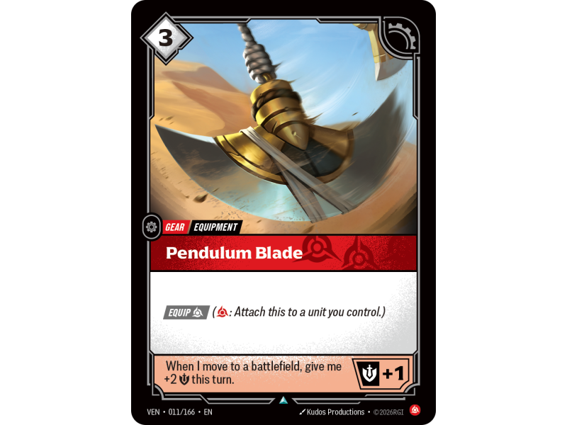 Pendulum Blade