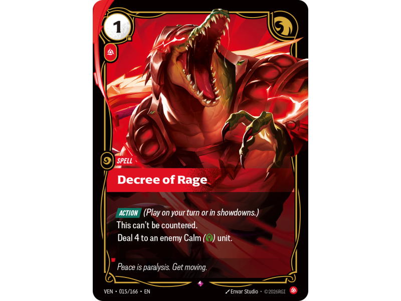 Decree of Rage