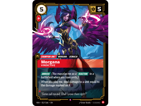 Morgana, Vindictive