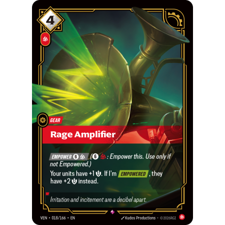 Rage Amplifier