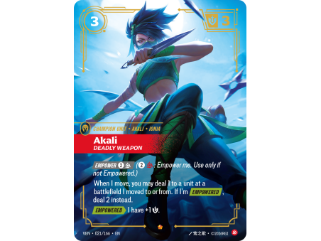 Akali, Deadly Weapon