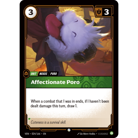 Affectionate Poro