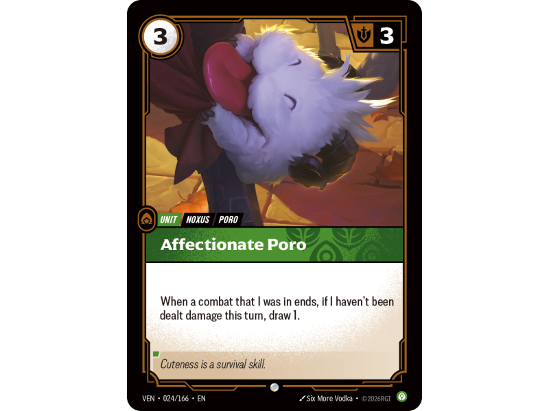 Affectionate Poro