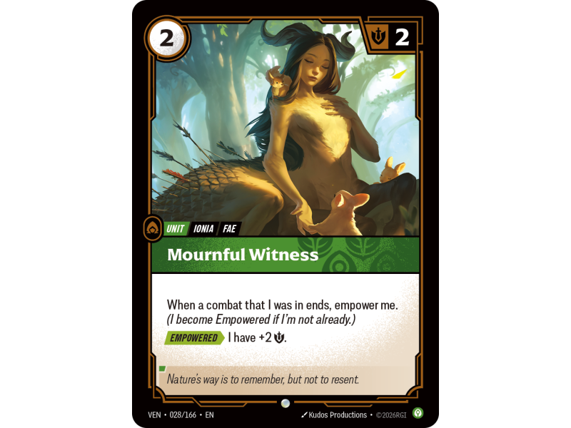 Mournful Witness