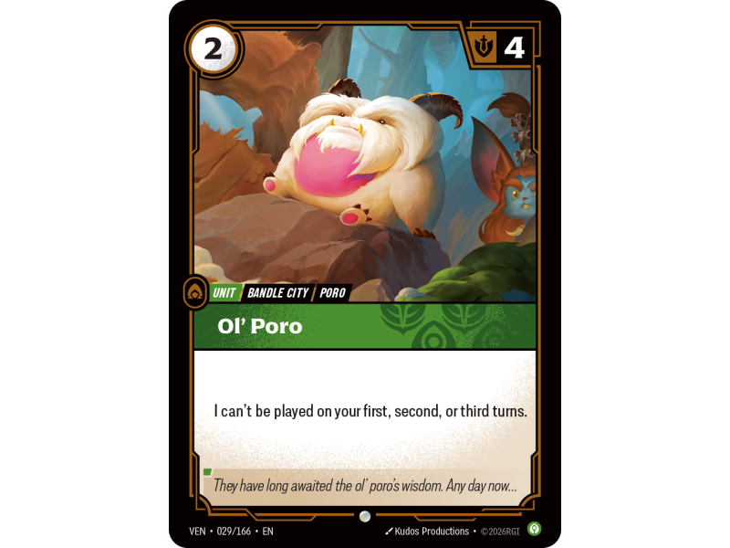 Ol' Poro