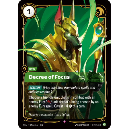 Decree of Focus