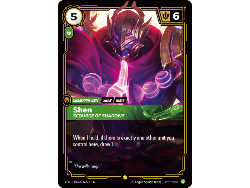 Shen, Scourge of Shadows