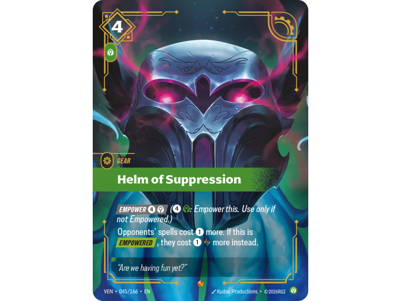 Helm of Suppression