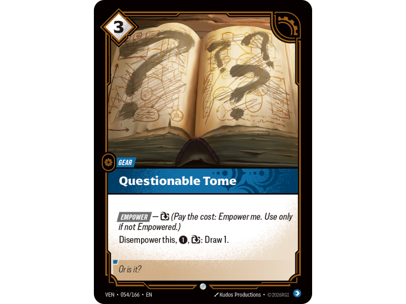 Questionable Tome
