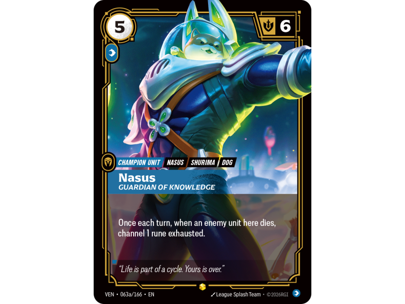 Nasus, Guardian of Knowledge