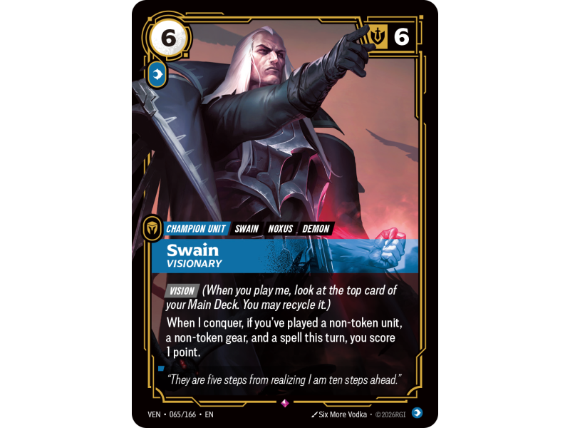 Swain, Visionary
