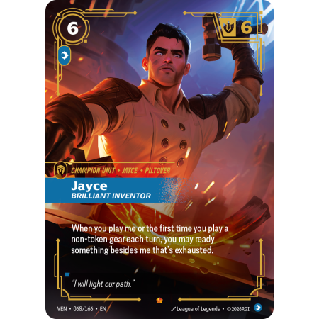 Jayce, Brilliant Inventor