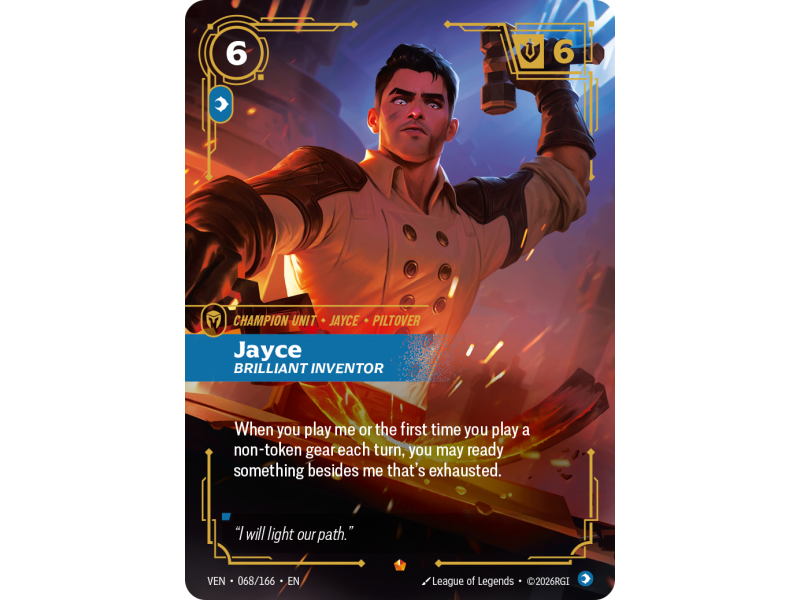 Jayce, Brilliant Inventor