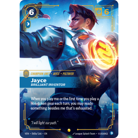 Jayce, Brilliant Inventor