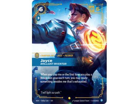 Jayce, Brilliant Inventor