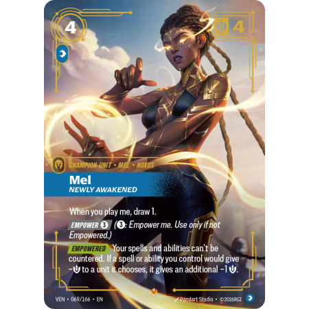 Mel, Newly Awakened