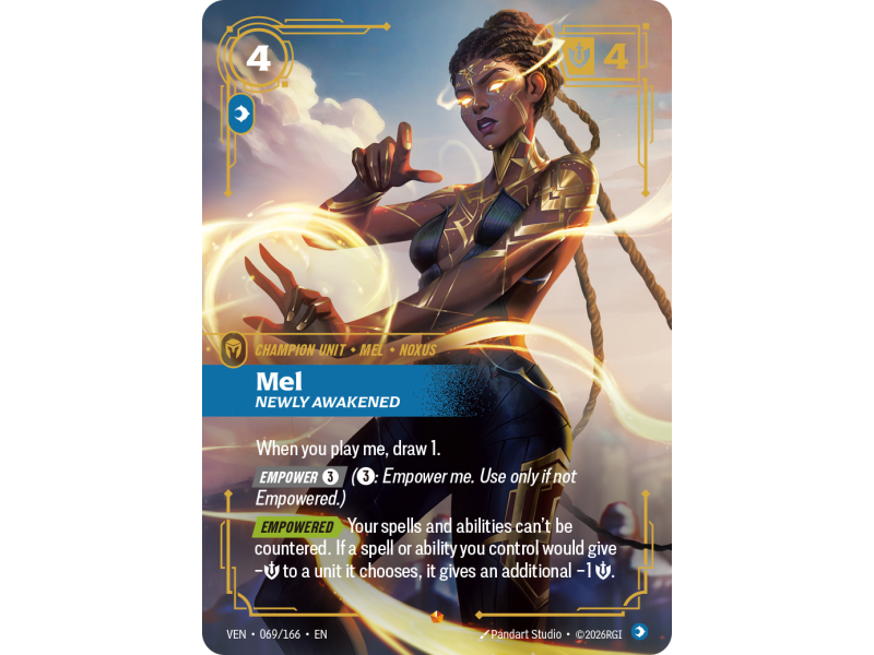 Mel, Newly Awakened