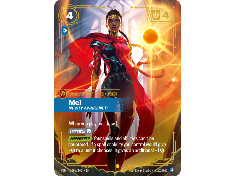 Mel, Newly Awakened