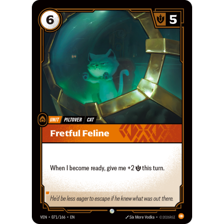Fretful Feline