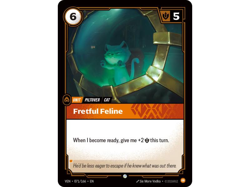 Fretful Feline