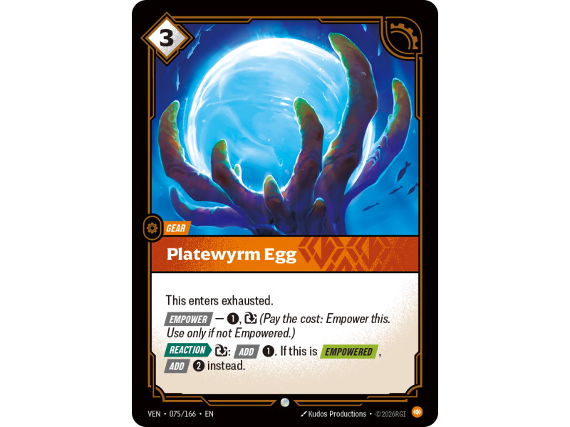 Platewyrm Egg
