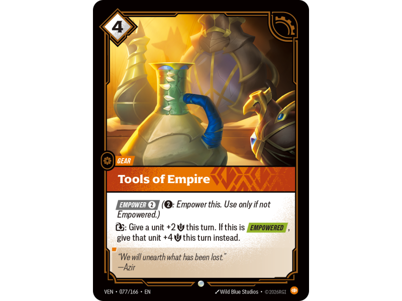 Tools of Empire
