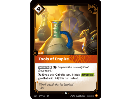 Tools of Empire