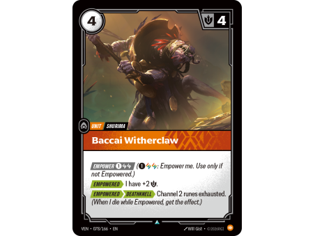 Baccai Witherclaw