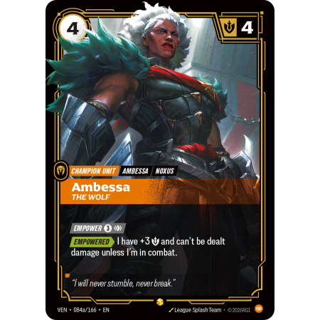Ambessa, The Wolf