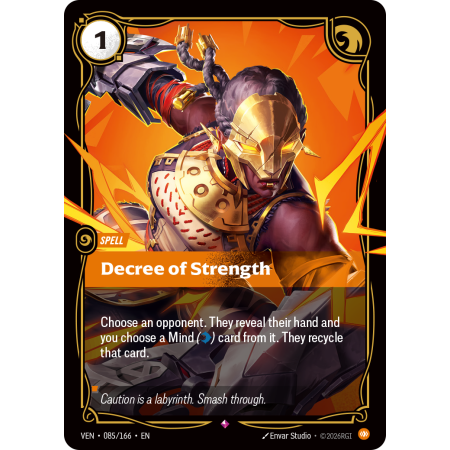 Decree of Strength